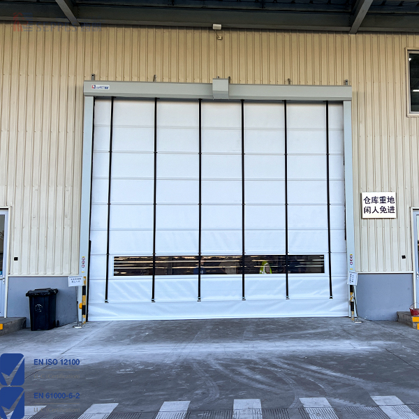 抗風堆積快速門