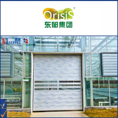 東郁果業安裝硬質快速門