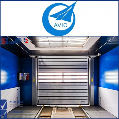 江西洪都航空工業安裝硬質快速門