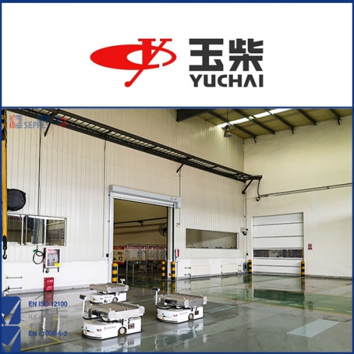 濟甯玉柴發動機有限公司安裝快速門