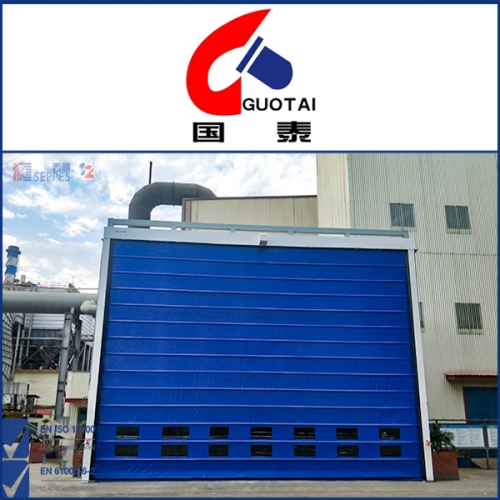 濟源鋼鐵安裝堆積式快速門