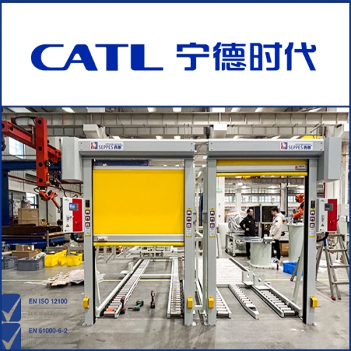 甯德時代安裝快速門