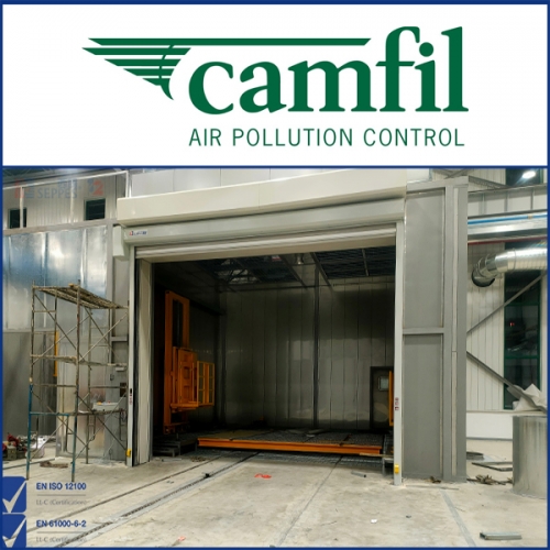 康斐爾空氣污染控制設備安裝快速門