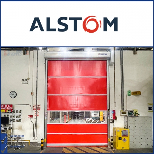 新譽阿爾斯通牽引系統安裝快速門