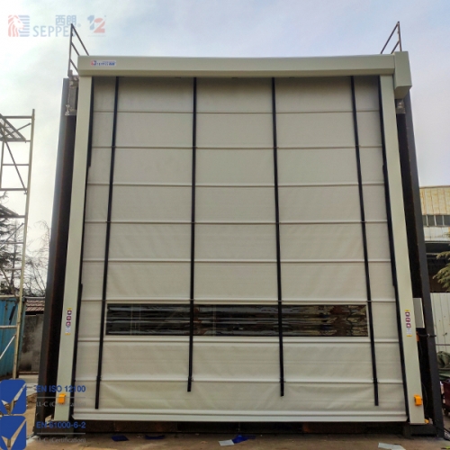 抗風堆積快速門