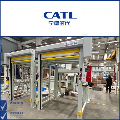 甯德時代安裝快速門