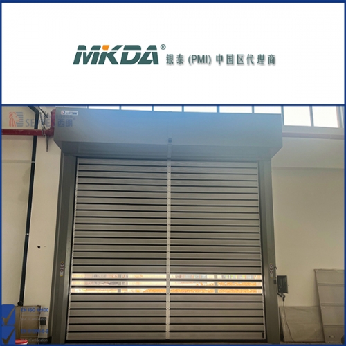明可達傳動安裝硬質快速門