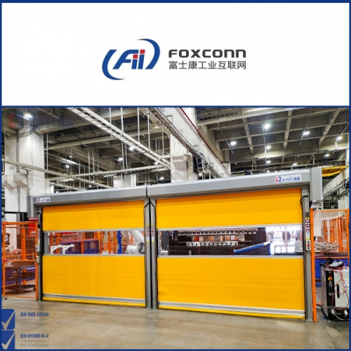 富聯精密電子安裝西朗快速門