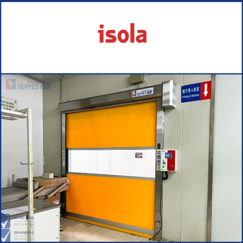 德聯覆銅闆安裝西朗快速門