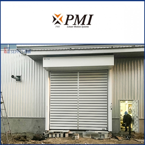 銀鼎精密元件三期項目複購西朗硬質快速門