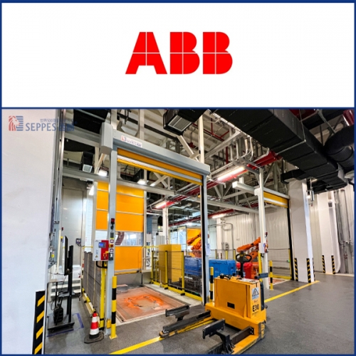 ABB超級工廠安裝快速門